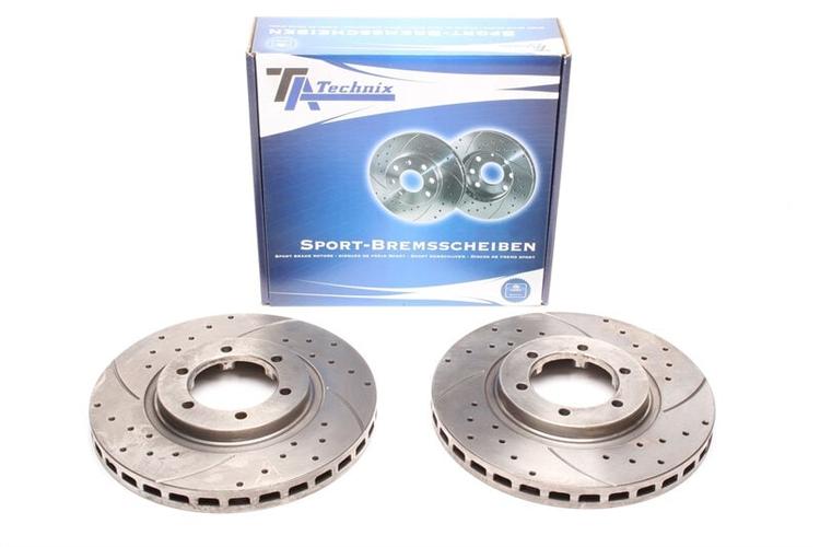 High performance brake discs Front to Hyundai Terracan