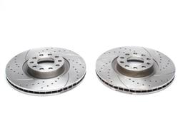 High performance brake discs Front to Audi A6/S6 4B