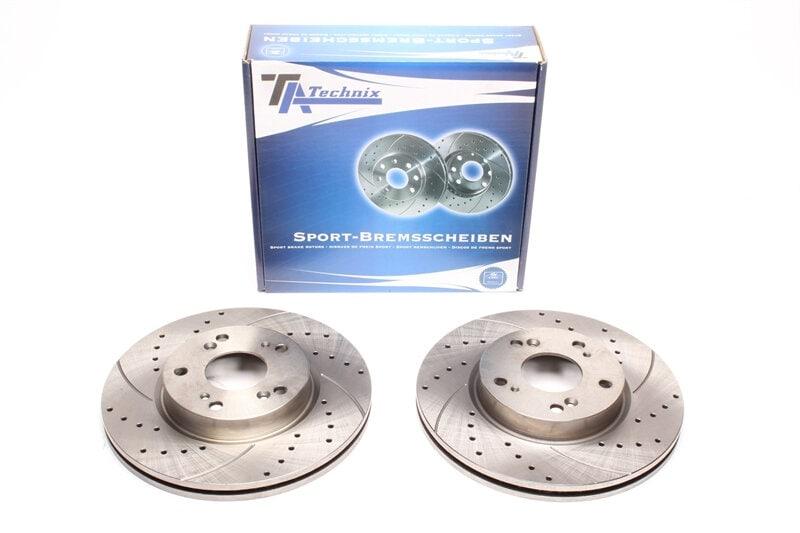 High performance brake discs Front to Honda FR-V
