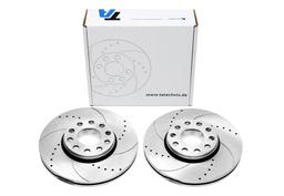 High performance brake discs Front to VW Passat 3B/3BG