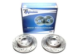 High performance brake discs Front to Honda CRX