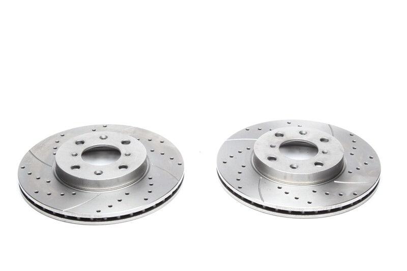 High performance brake discs Front to Opel Agila