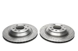 High performance brake discs Rear to Porsche Cayenne