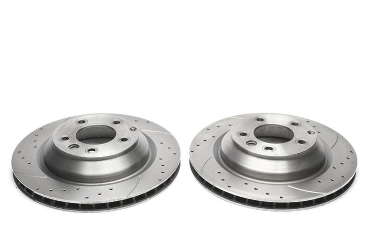 High performance brake discs Rear to Porsche Cayenne