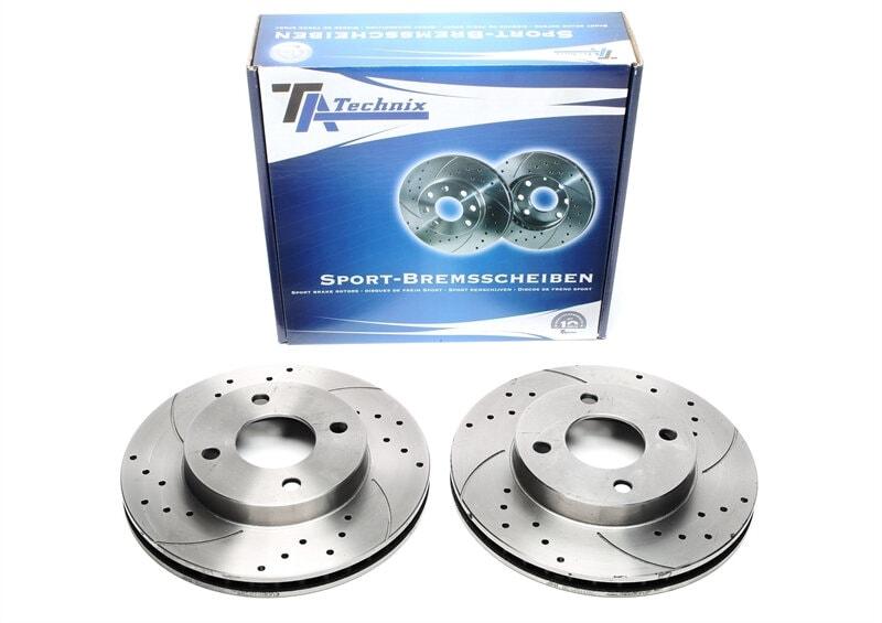 High performance brake discs Front to Nissan Note