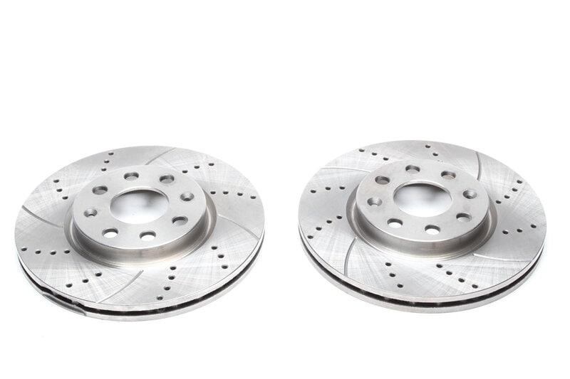 High performance brake discs Front to Opel Adam