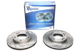 High performance brake discs Front to Kia Sorento