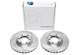 High performance brake discs Front to Mitsubishi Galloper