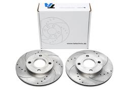 High performance brake discs Front to Audi 80