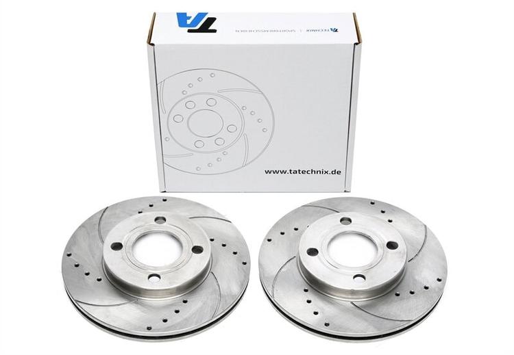 High performance brake discs Front to Audi 80
