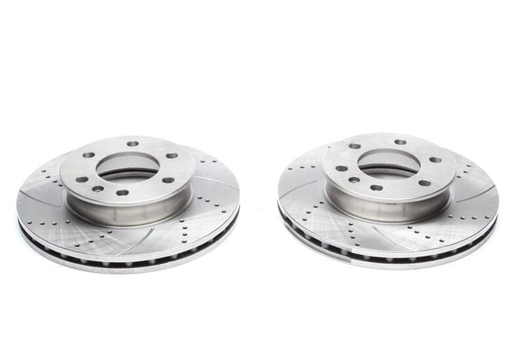 High performance brake discs Front to VW Crafter