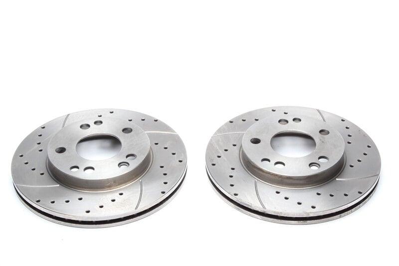High performance brake discs Front to Mercedes 190 W201