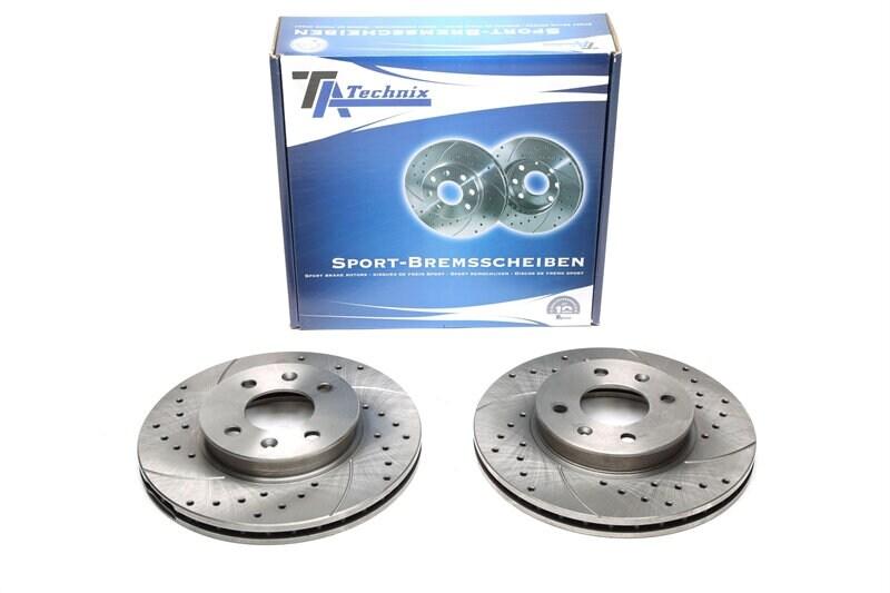 High performance brake discs Front to Hyundai Accent