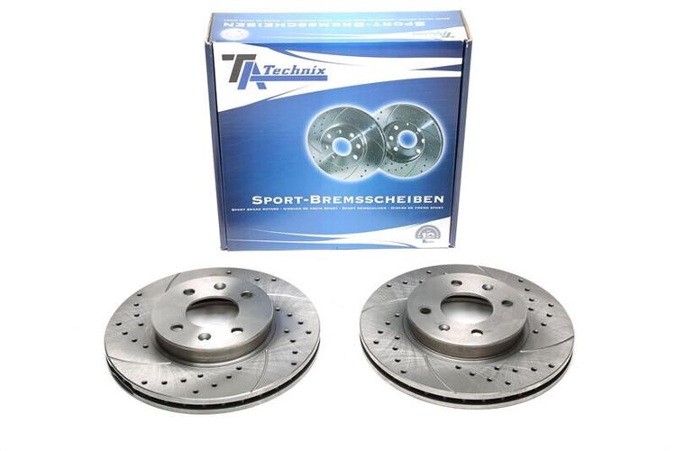 High performance brake discs Front to Hyundai Accent
