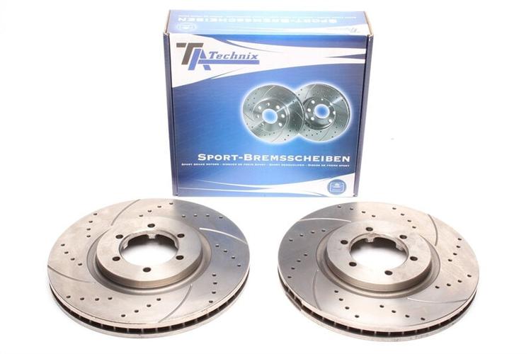 High performance brake discs Front to Hyundai Terracan