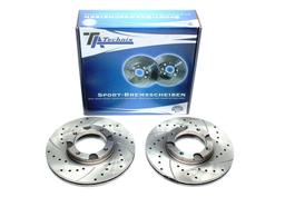 High performance brake discs Front to Hyundai Accent