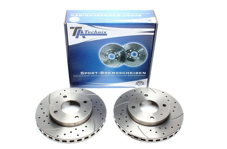 High performance brake discs Front to Hyundai Sonata