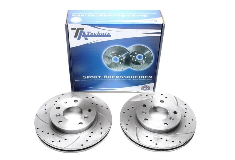 High performance brake discs Front to Mazda 626 III Hatchback