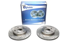 Sportti jarrulevyt eteen Toyota Corolla