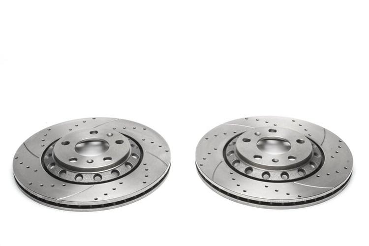 High performance brake discs Rear to VW Phaeton