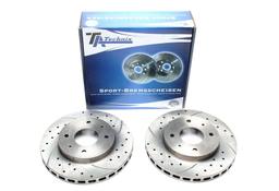 High performance brake discs Front to Mitsubishi Galant