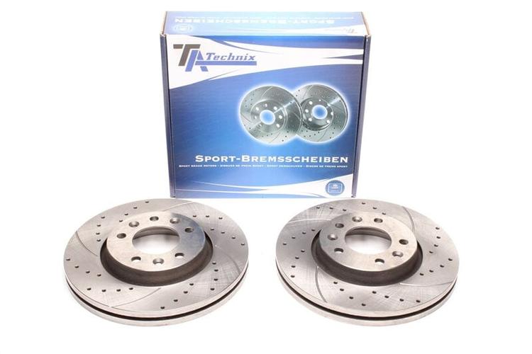 High performance brake discs Front to Citroën Jumpy