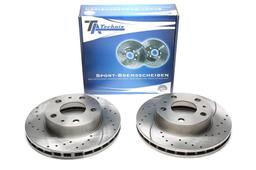 Sportsbremseskiver Foran til Fiat Ducato