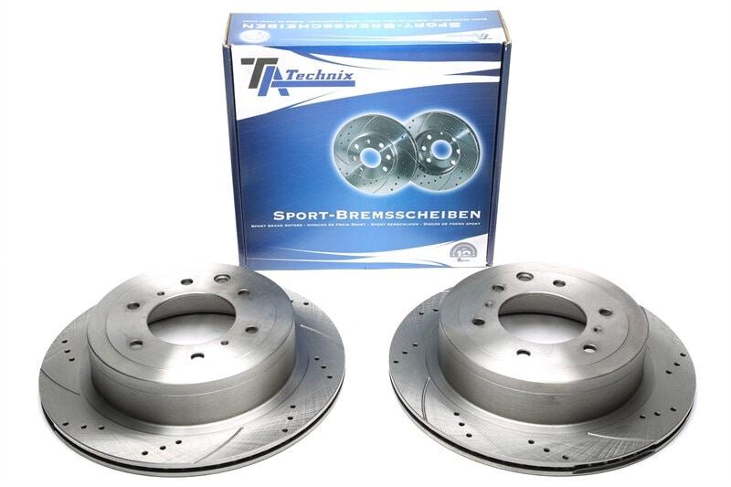 Sportbromsskivor Bak till Mitsubishi Pajero IV