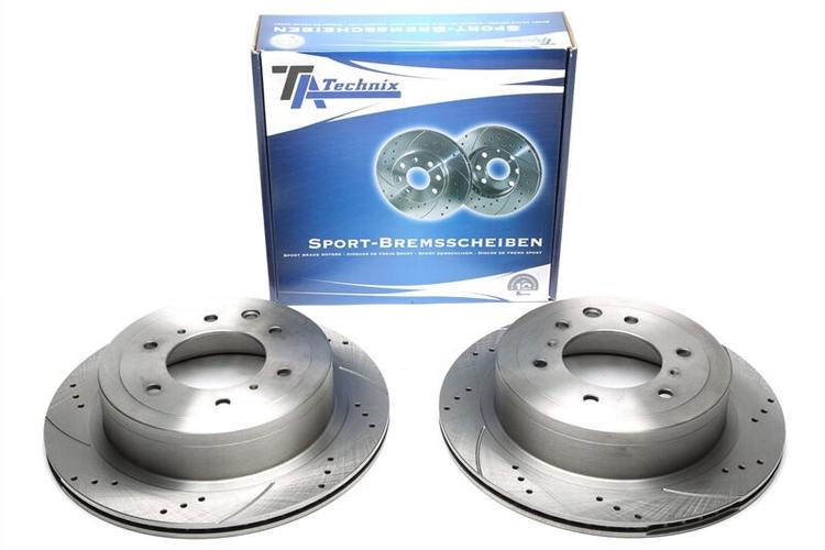 Sportbromsskivor Bak till Mitsubishi Pajero IV