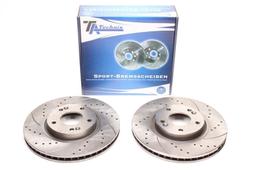 High performance brake discs Front to Kia Soul
