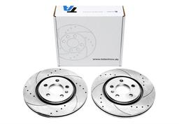 High performance brake discs Front to Seat Toledo