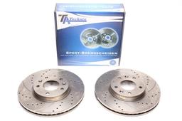 High performance brake discs Front to Mazda CX-7