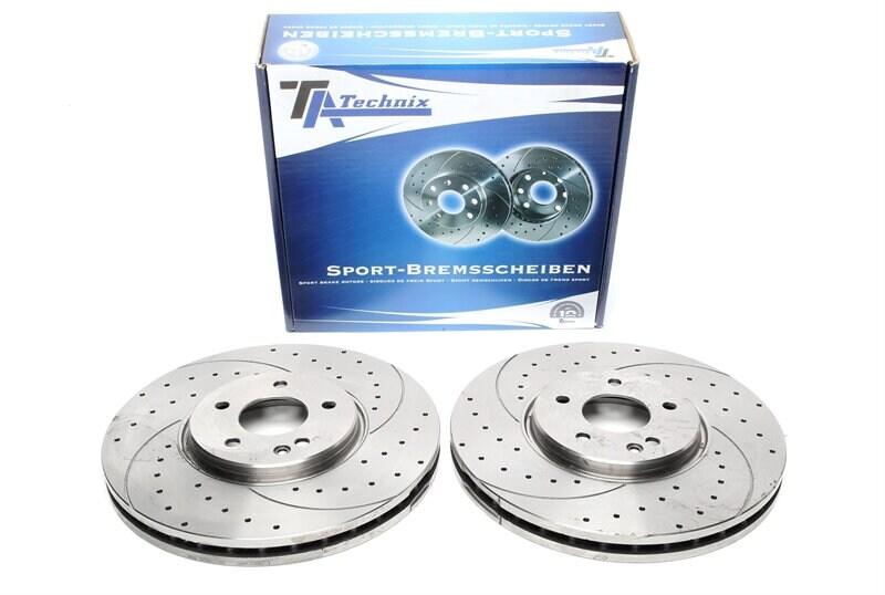 High performance brake discs Front to Mercedes CLK