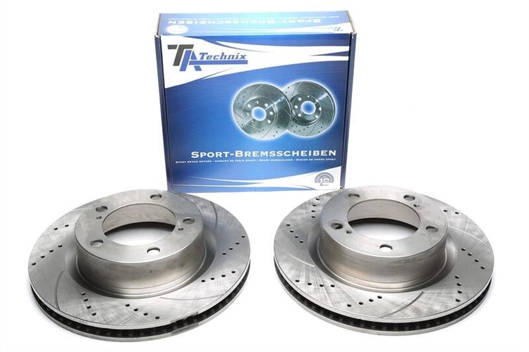 Sportti jarrulevyt eteen Toyota Land Cruiser