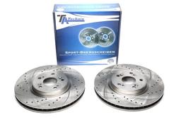 High performance brake discs Front to Honda Accord VIII