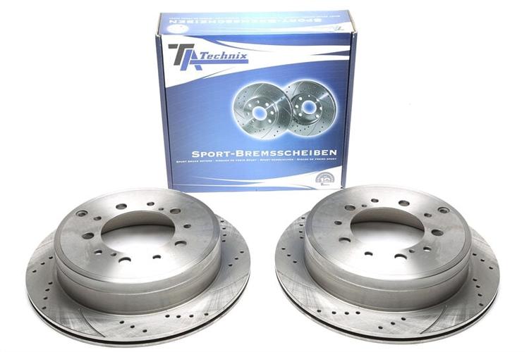 Sportbromsskivor Bak till Toyota Land Cruiser