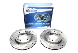 Sportsbremseskiver Foran til Toyota Land Cruiser