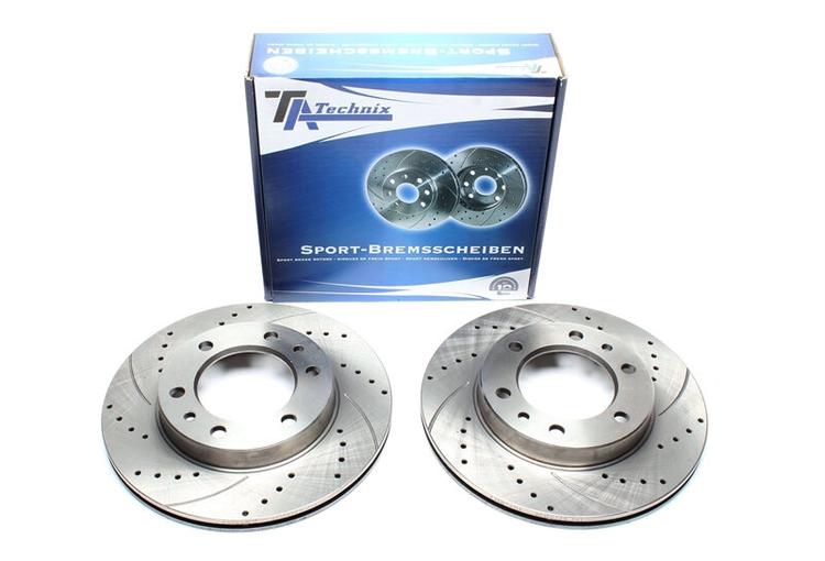 Sportti jarrulevyt eteen Toyota Land Cruiser