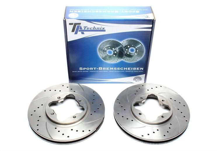 High performance brake discs Front to Honda Accord