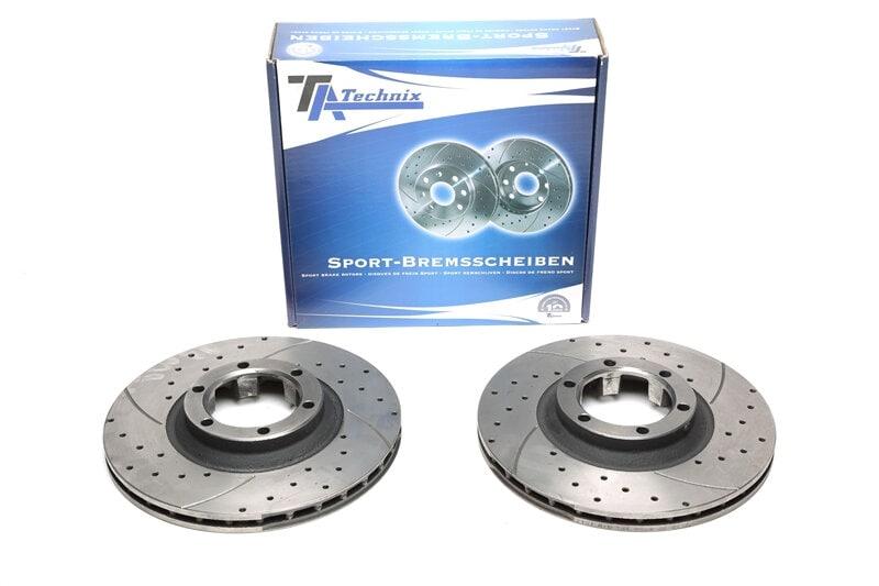 Sportti jarrulevyt eteen Mitsubishi Pajero