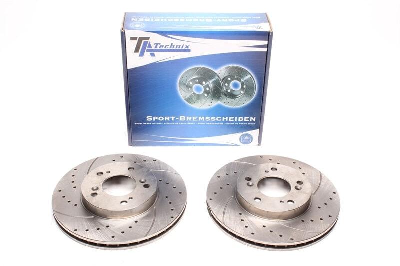 High performance brake discs Front to Honda CR-V