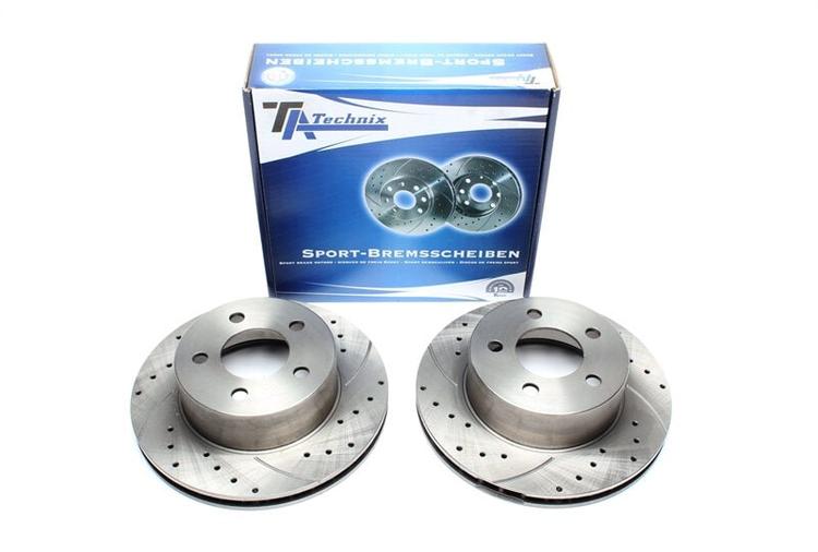 High performance brake discs Front to Jeep Grand Cherokee