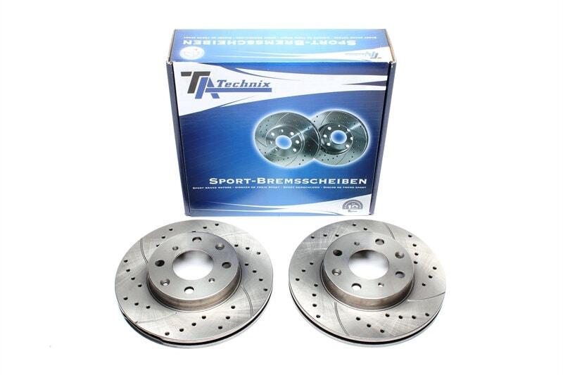 High performance brake discs Front to Honda Civic
