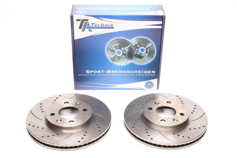 High performance brake discs Front to Saab 9000