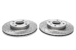 High performance brake discs Front to Nissan Almera