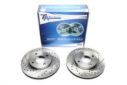High performance brake discs Front to Ford Mondeo