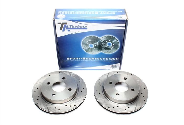 High performance brake discs Front to Ford Cougar