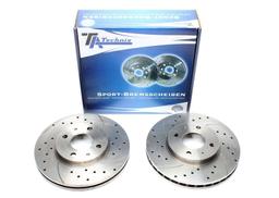 High performance brake discs Front to Nissan Almera