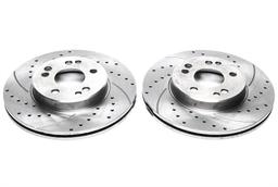 High performance brake discs Front to Mercedes E-Klass W124