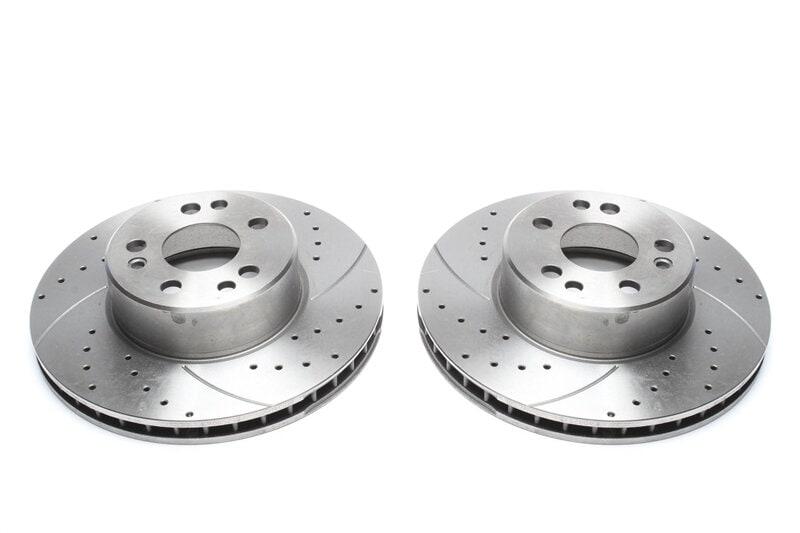 High performance brake discs Front to Mercedes S-Klass W140